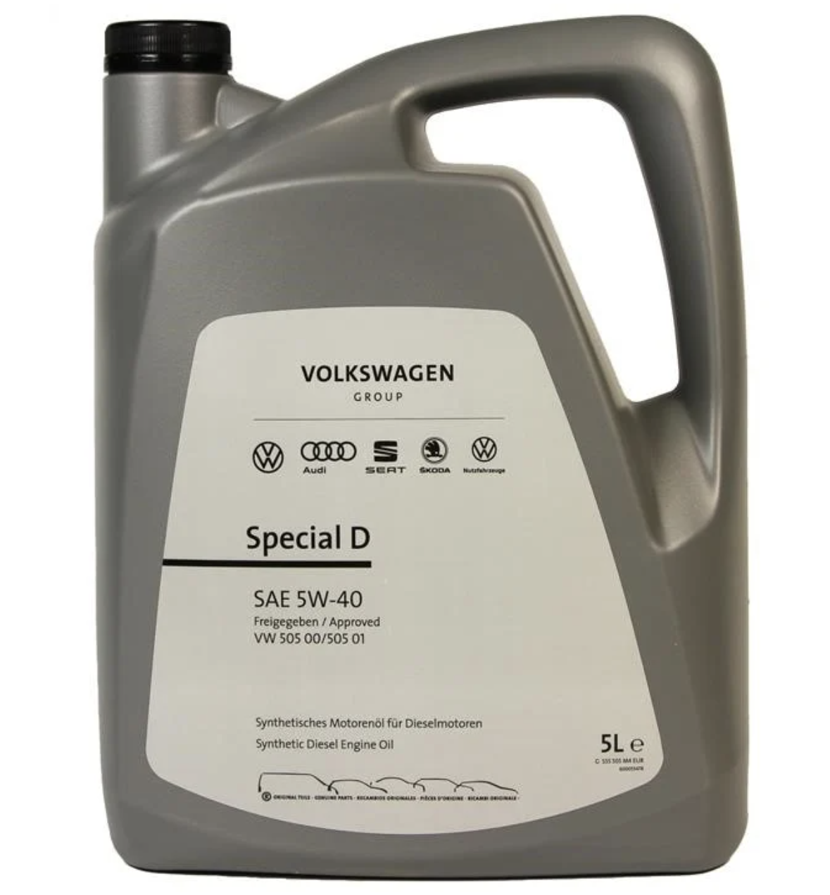 VAG Special D 5W-40 5 л. GS55505M4