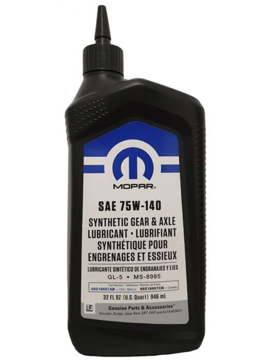 Mopar Gear Oil 75W-140 GL-5 0.946 л. 68218657AB