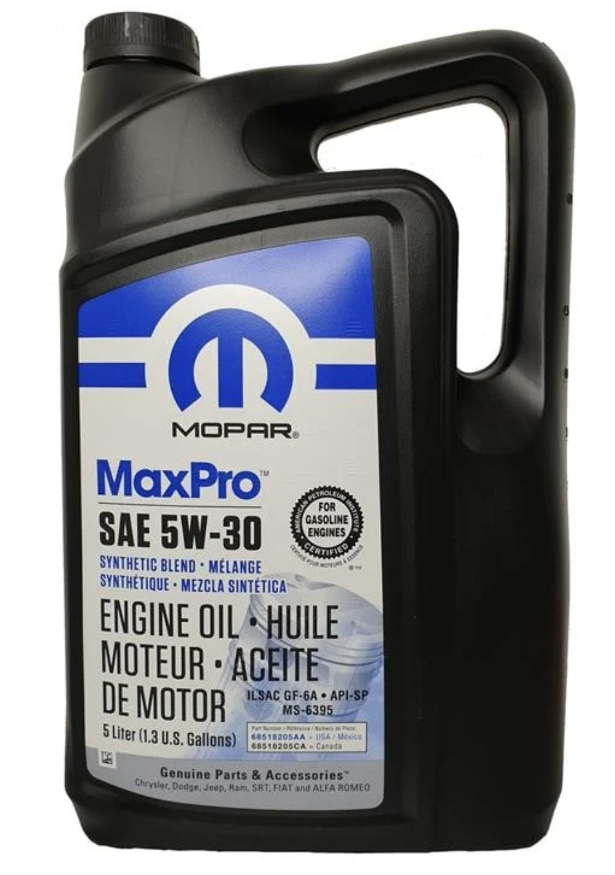 Mopar MaxPro 5W-30 5 л. 68518205AA