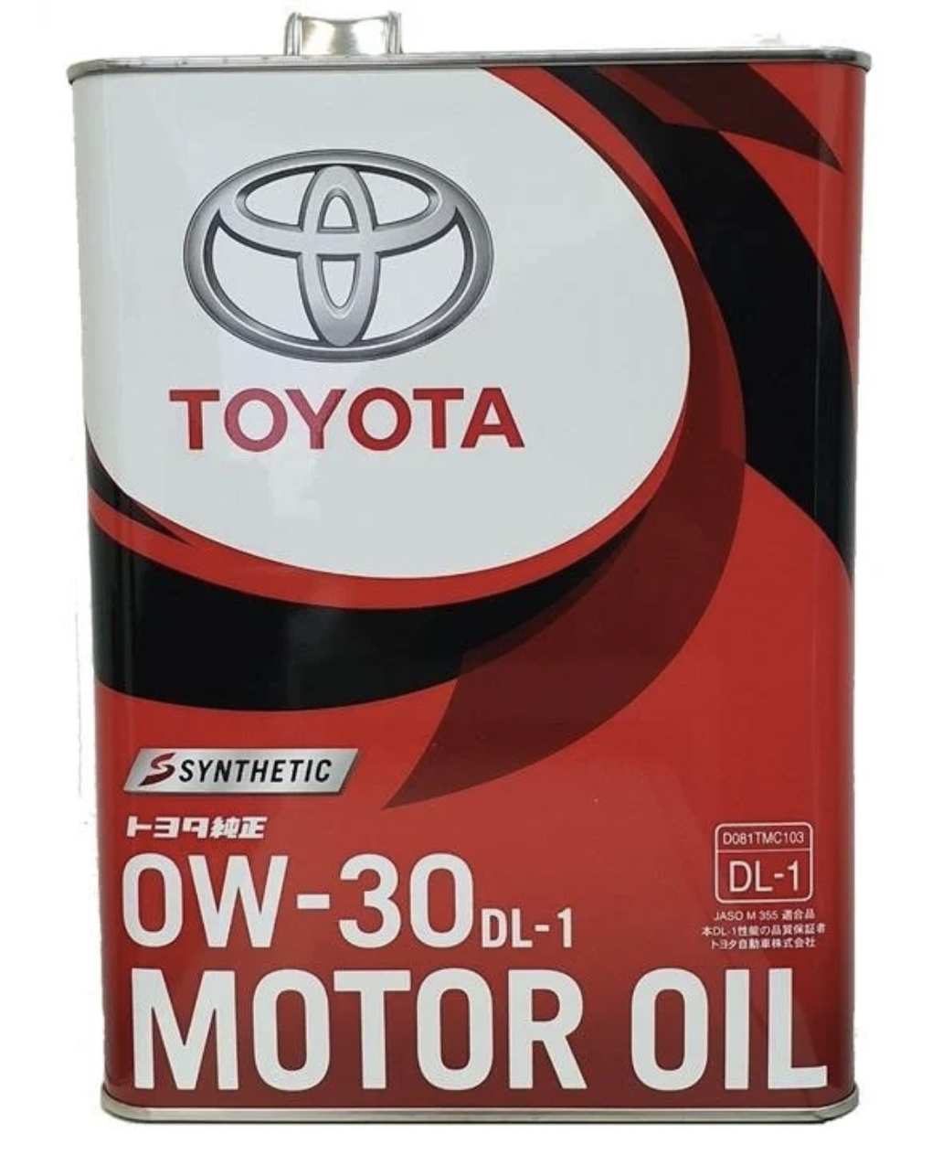Toyota Diesel Oil DL1 0W-30 4 л. 0888303205