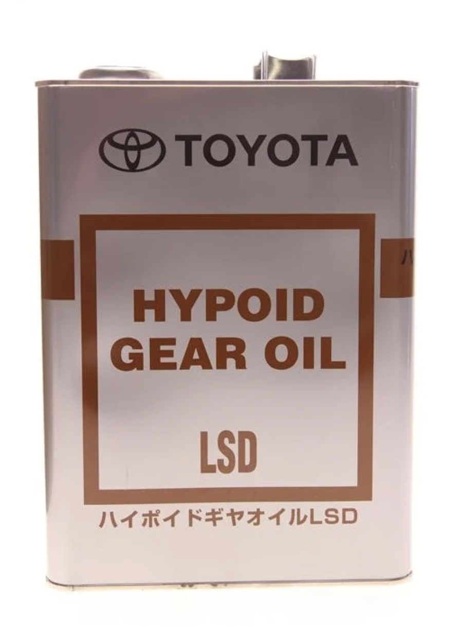Toyota Hypoid Gear Oil LSD 85W-90 GL-5 4 л. 0888503605