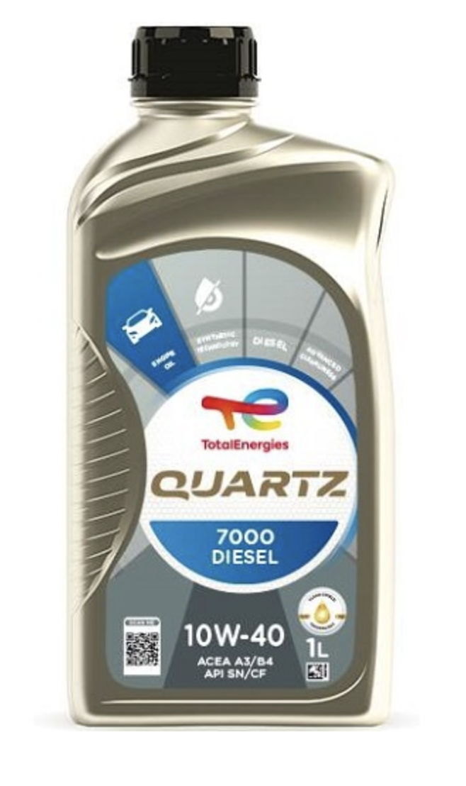 Total Quartz 7000 Diesel 10W-40 1 л. 214111