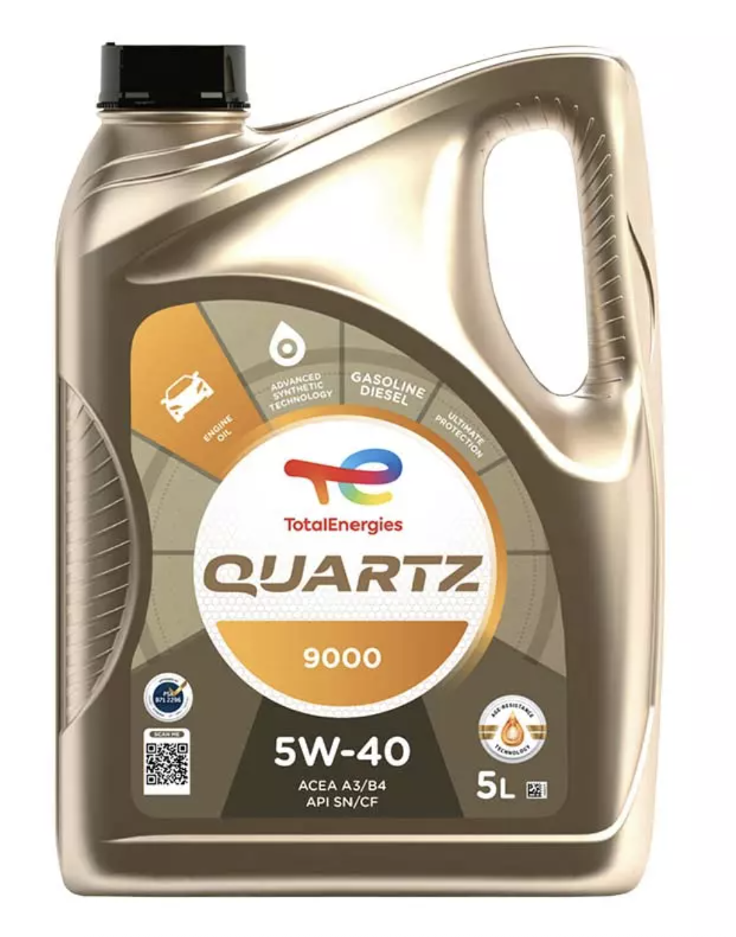 Total Quartz 9000 5W-40 5 л. 103674