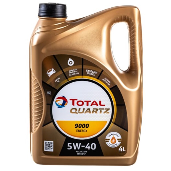 Total Quartz 9000 Energy 5W-40 4 л. 170323
