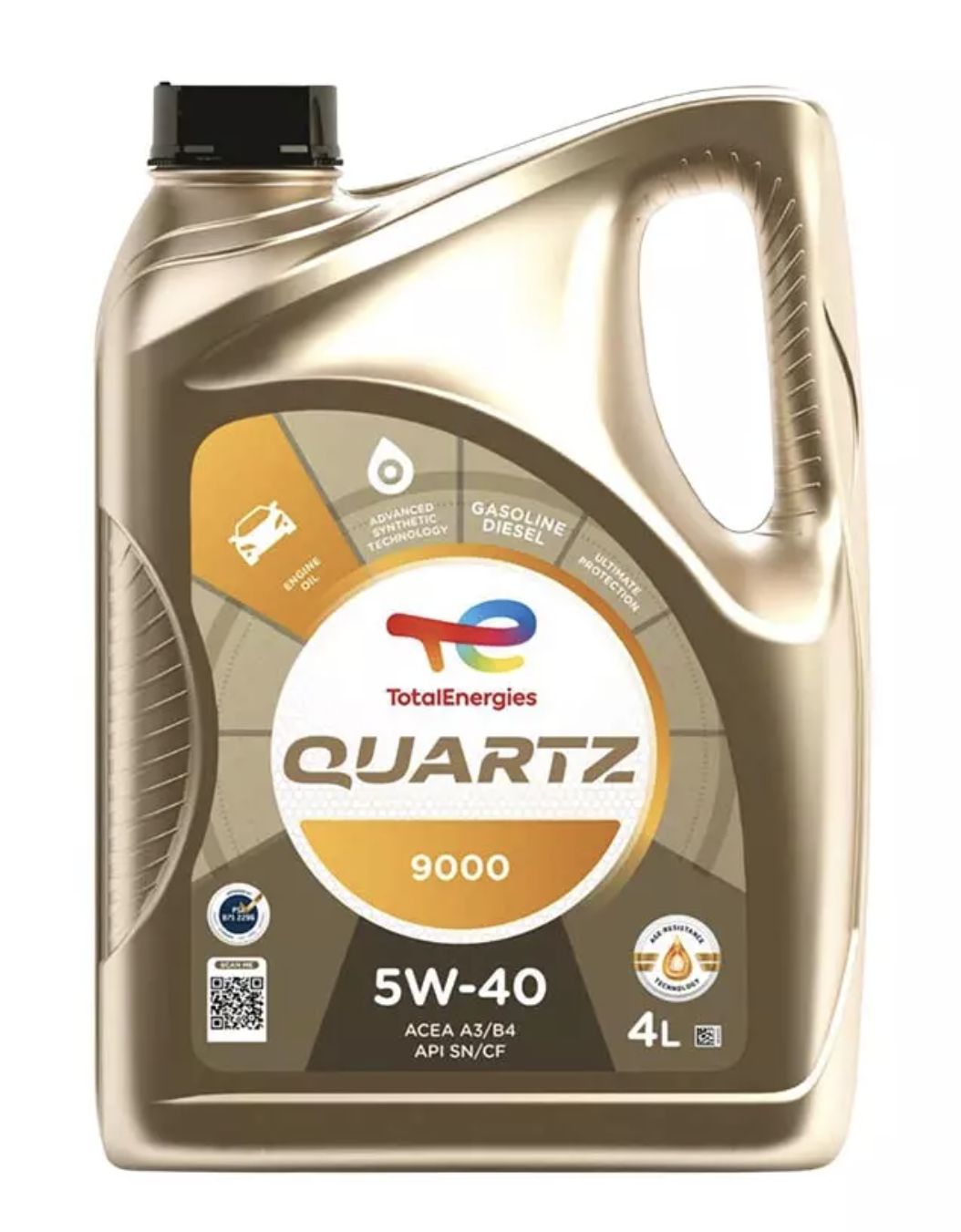 Total Quartz 9000 Energy 5W-40 5 л. 213697