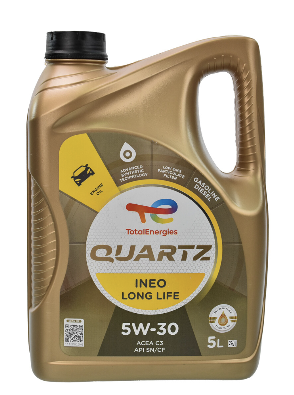 Total Quartz INEO Long Life 5W-30 5 л. 213819