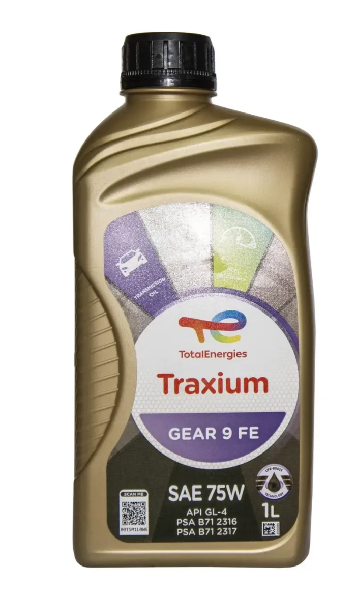 Total Traxium Gear 9 FE 75W 1 л. 207711
