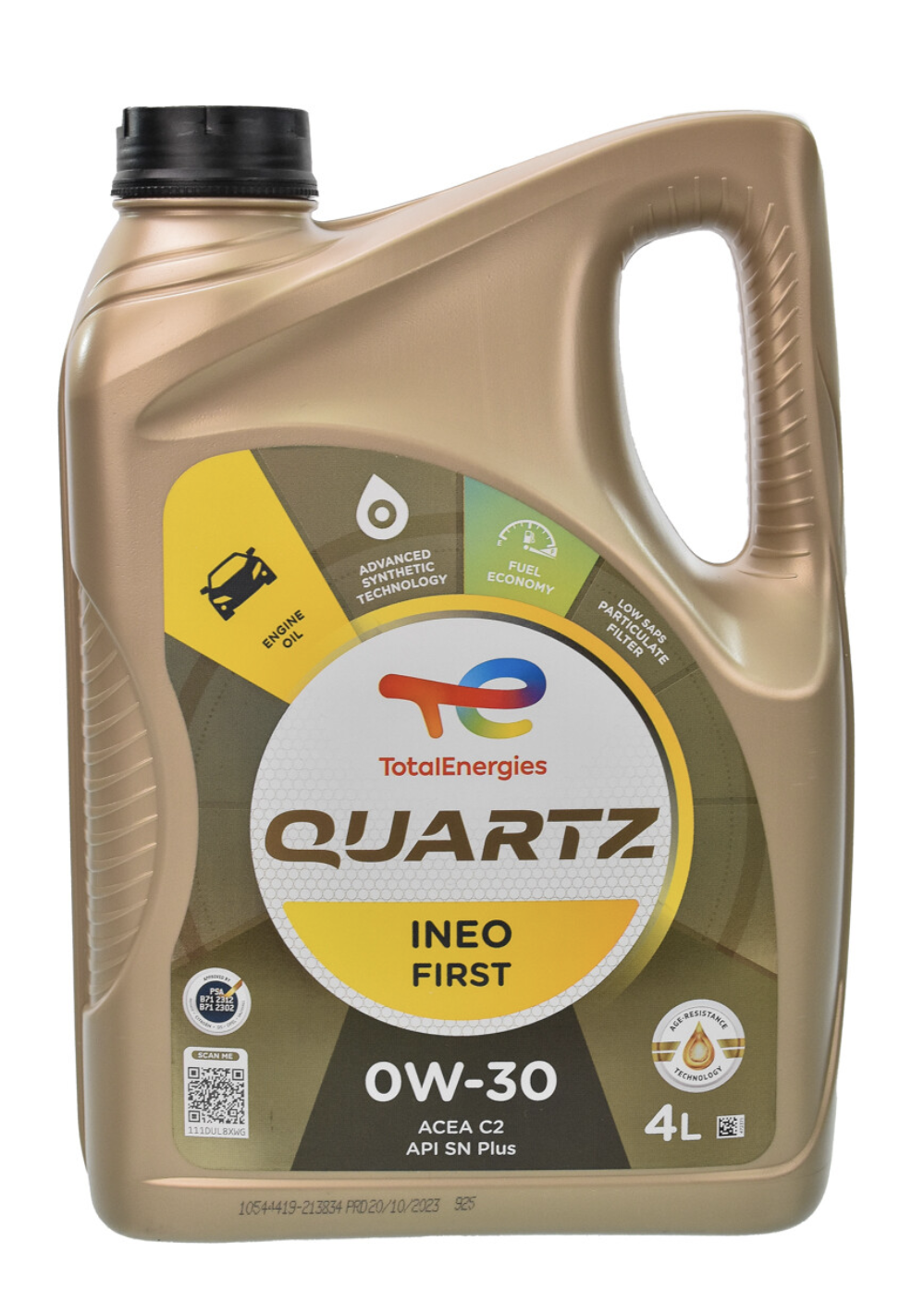 Total Quartz INEO FIRST 0W-30 4 л. 113755