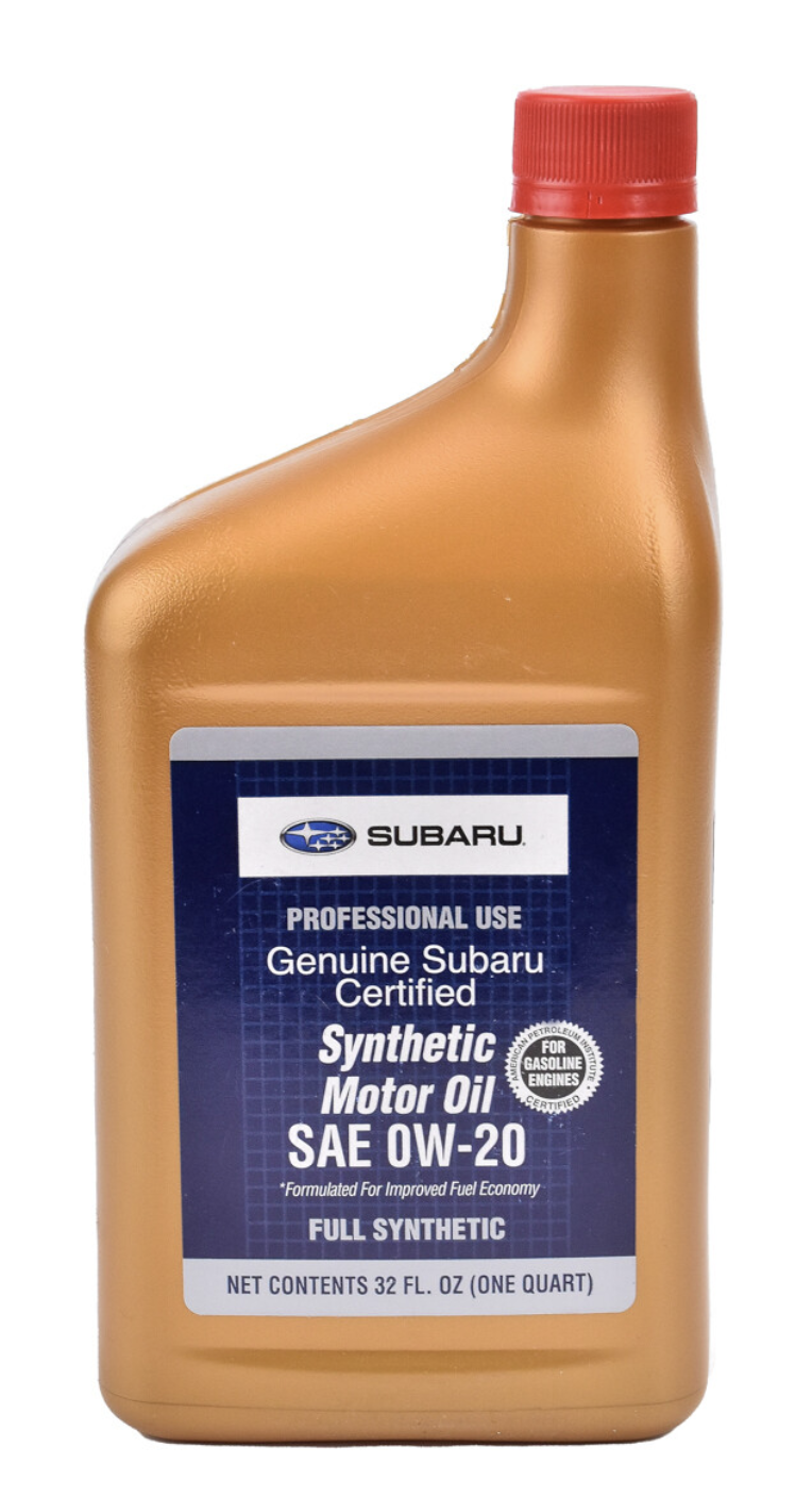 Subaru Motor Oil 0W-20 0.946 л. SOA427V1310