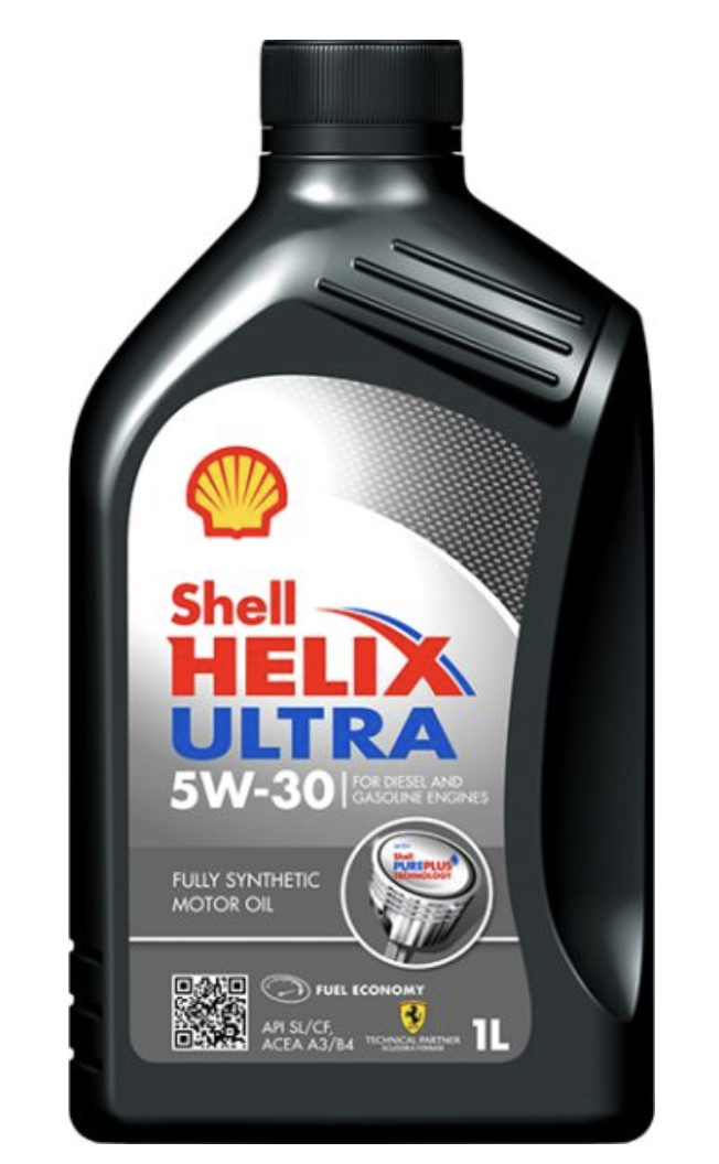 Масло моторное SHELL Helix Ultra 5W-30 1л ТОВ-У504584