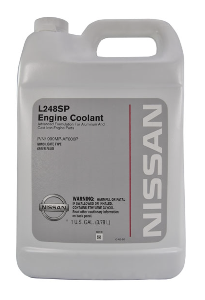 Nissan Engine Coolant L248SP (зелений, концентрат -80°С) 3.78 л. 999MPAF000P