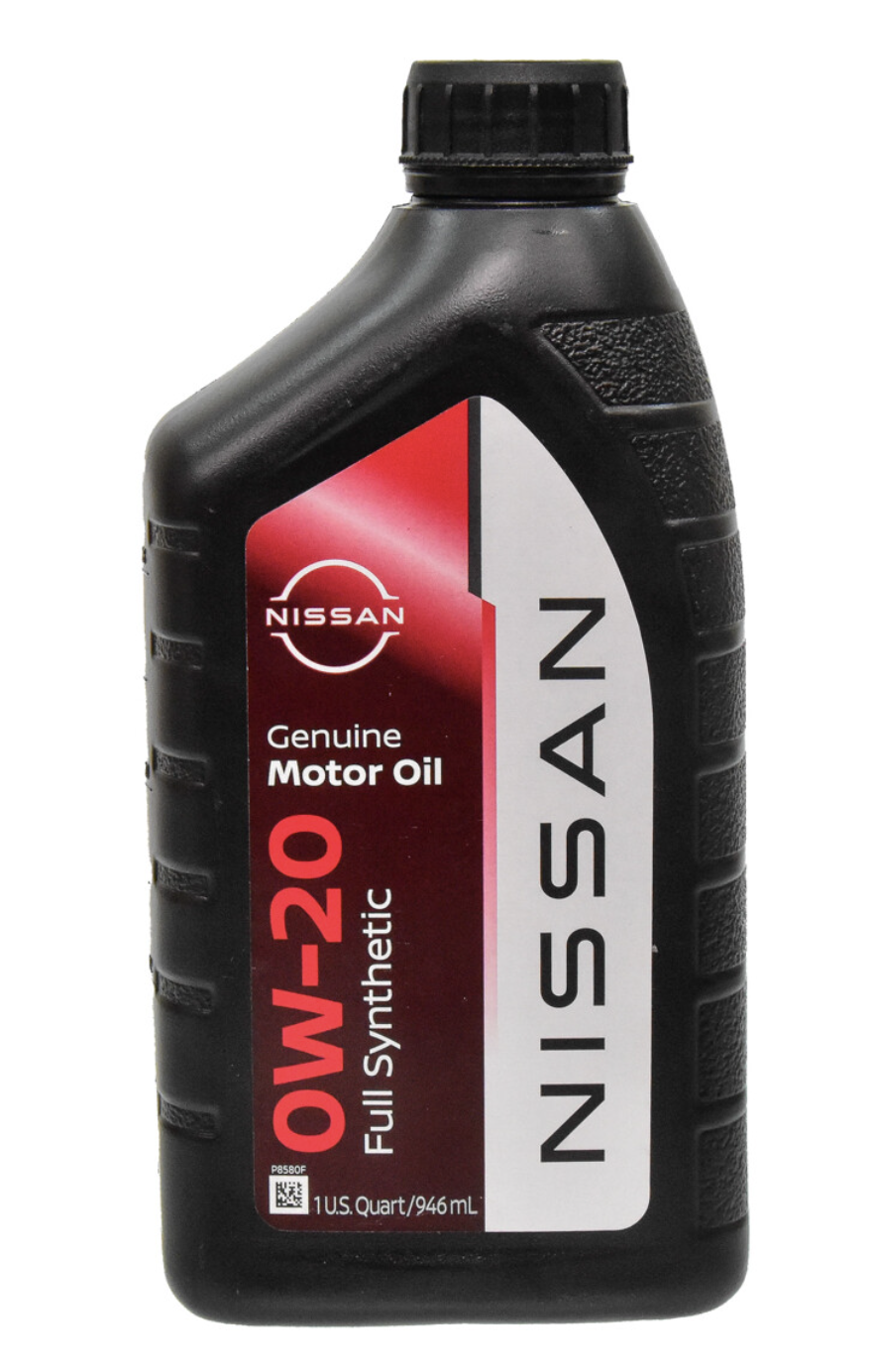 Nissan Genuine Motor Oil 0W-20 0.946 л. 999PK000W20N