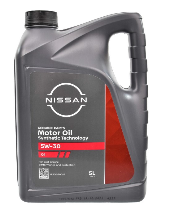 Nissan Motor Oil C4 DPF 5W-30 5 л. KE90090043