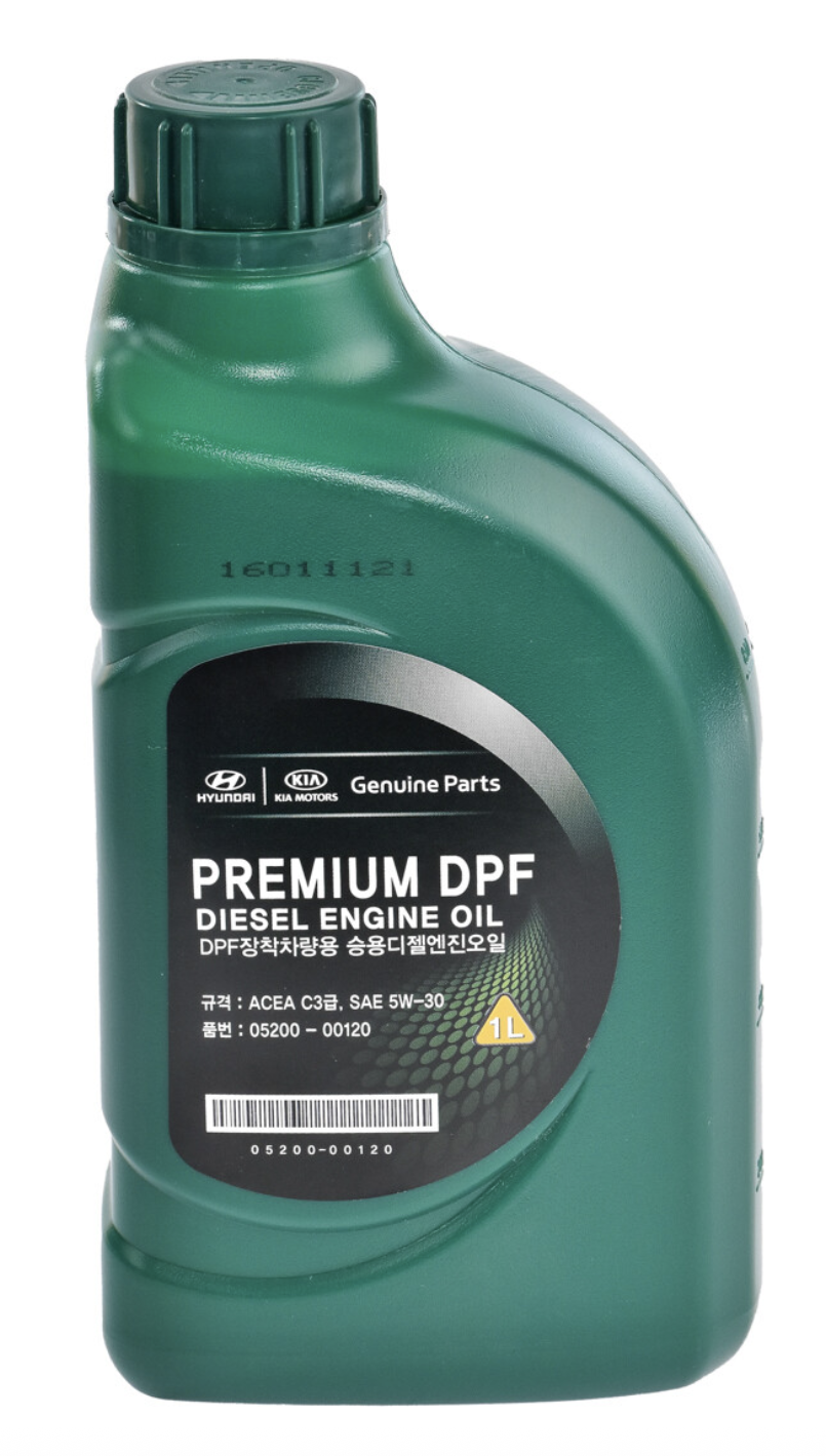 MOBIS (Hyundai, Kia) Premium DPF Diesel 5W-30 1 л. 0520000120