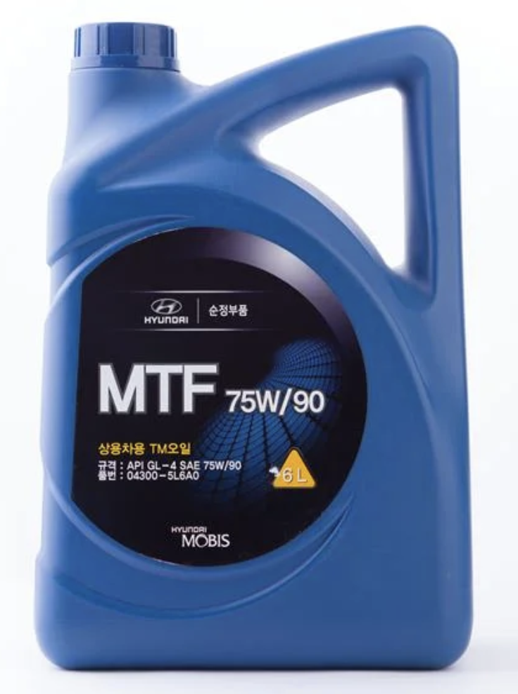 MOBIS (Hyundai, Kia) Gear Oil 75W-90 GL-4 6 л. 043005L6A0