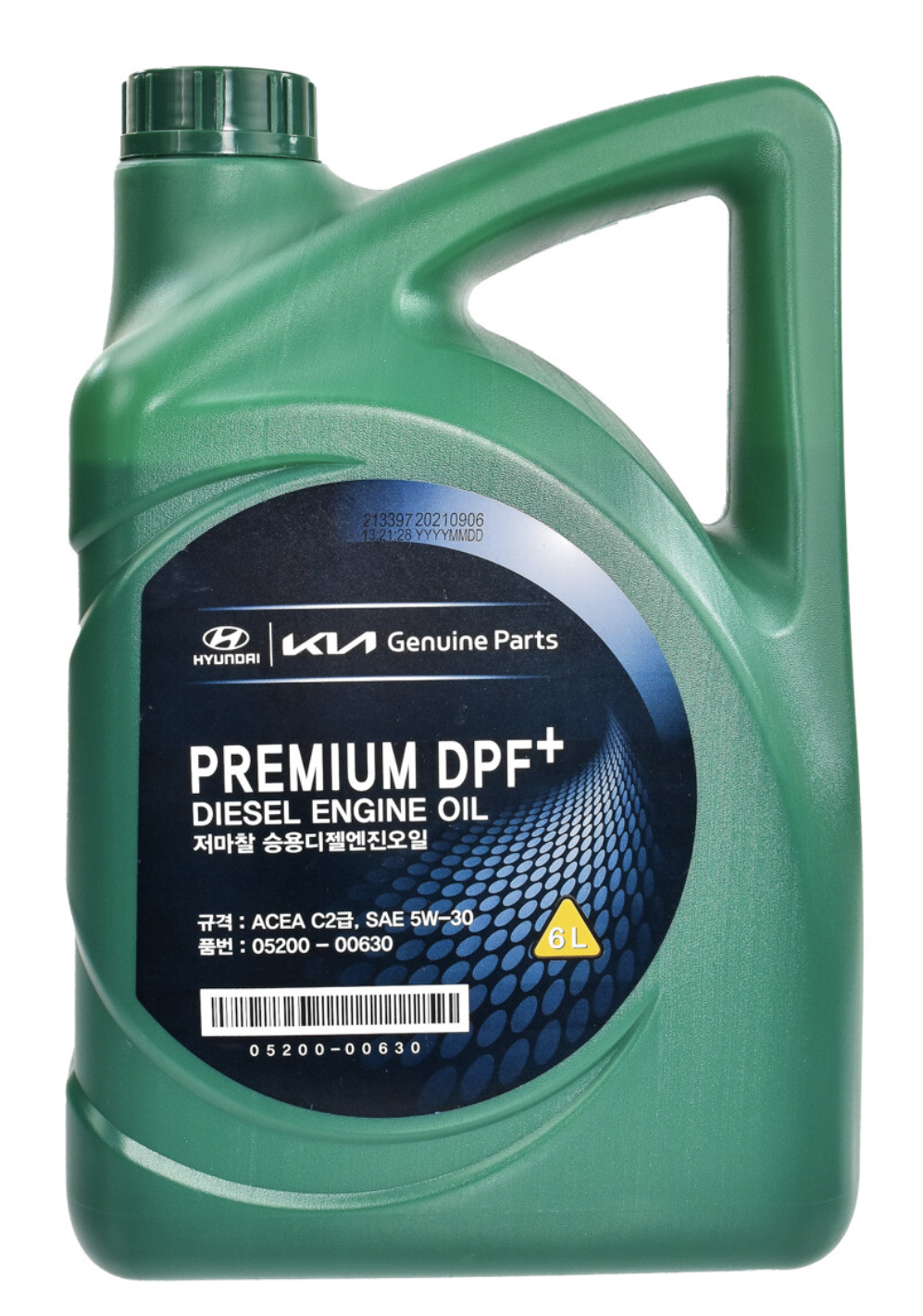 MOBIS (Hyundai, Kia) Premium DPF Diesel + 5W-30 6 л. 0520000630