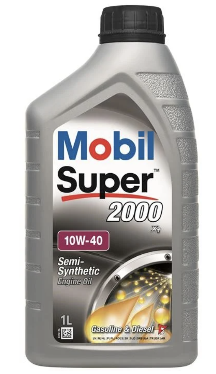 Масло Super 2000 X1 10W-40 Mobil 150562