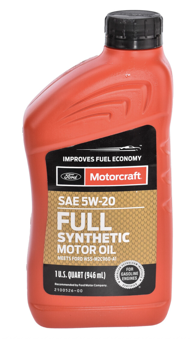 Ford Motorcraft Full Synthetic 5W-20 0.946 л. XO5W20Q1FS
