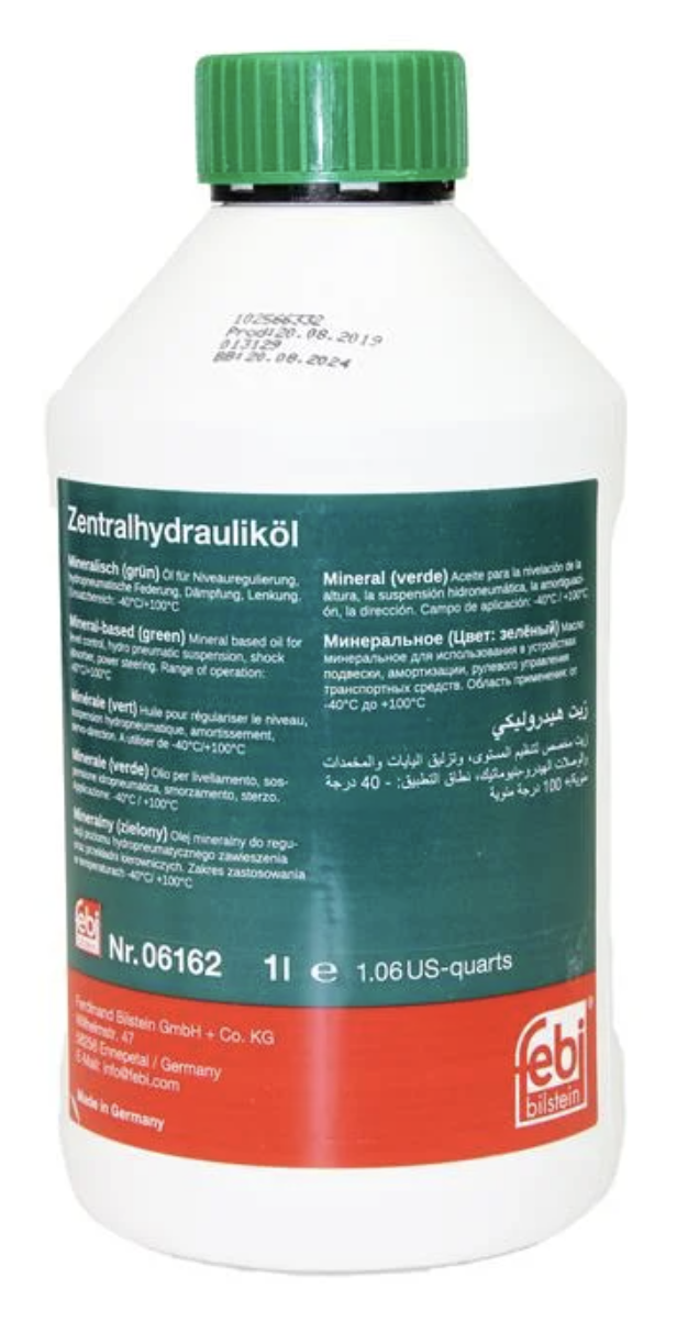 Febi Жидкость ГУР зелена минеральное 1 л. Febi Bilstein 06162