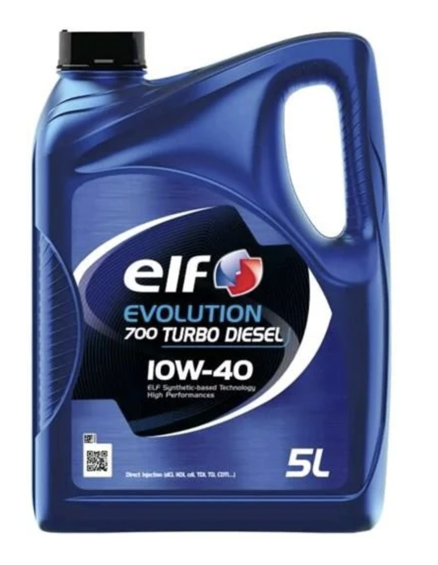 Elf Evolution 700 Turbo Diesel 10W-40 5 л. 214121