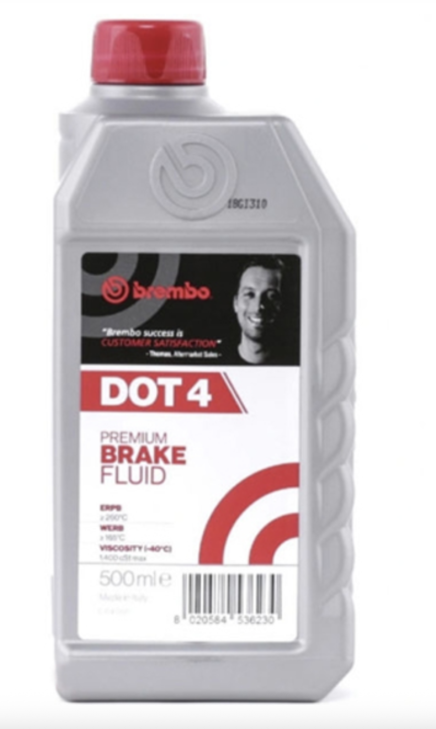 Тормозная жидкость Brembo DOT 4 Premium Brake Fluid Brembo L04005