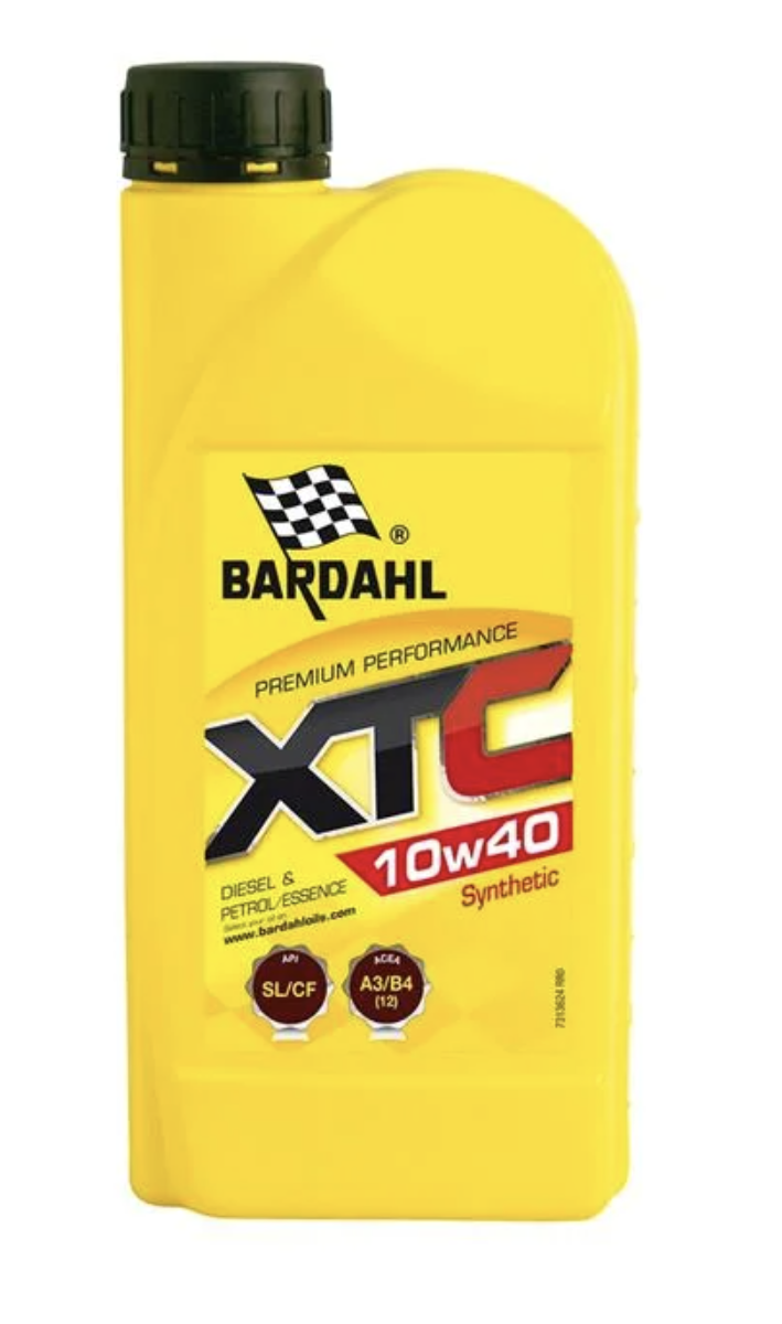BARDAHL XTC 10W-40  SN/CF A3/B4 MB 229.1 501.01/505.00 1 л. 36241