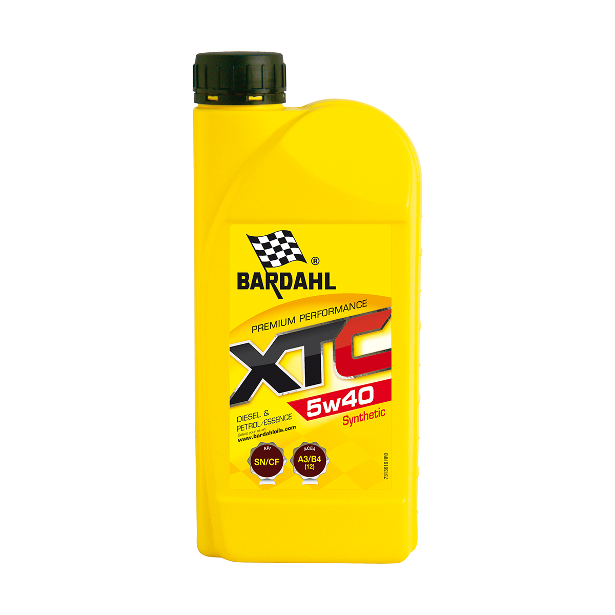 BARDAHL XTC 5W-40  SN/CF A3/B4 MB 229.5 VW 502.00/505.00 PSA B71 2296 RN0700/0710 1 л. 36161