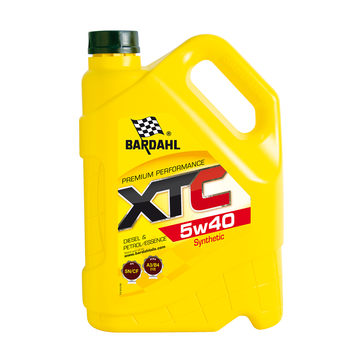 BARDAHL XTC 5W-40  SN/CF A3/B4 MB 229.5 VW 502.00/505.00 PSA B71 2296 RN0700/0710 4 л. 36162
