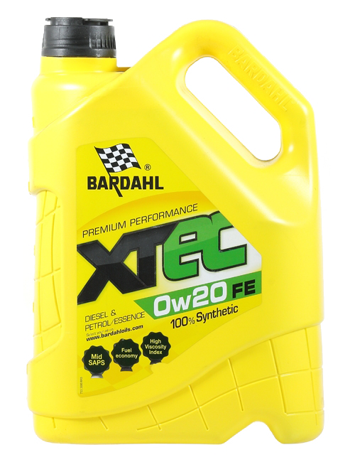 BARDAHL XTEC 0W20 FE  C5/SN/SN+ VW 508.00/ 509.00 5 л. 36803