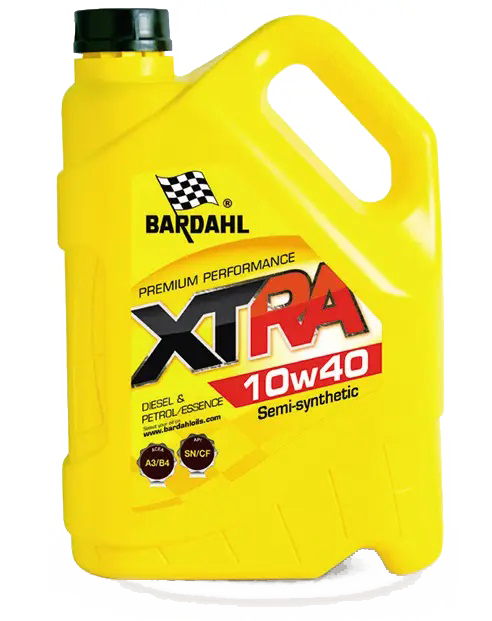 BARDAHL XTRA 10W-40  A3/B4, API SN/CF, BMW Longlife-98, MB 229.1, VW 501.01/505.00 5 л. 34133