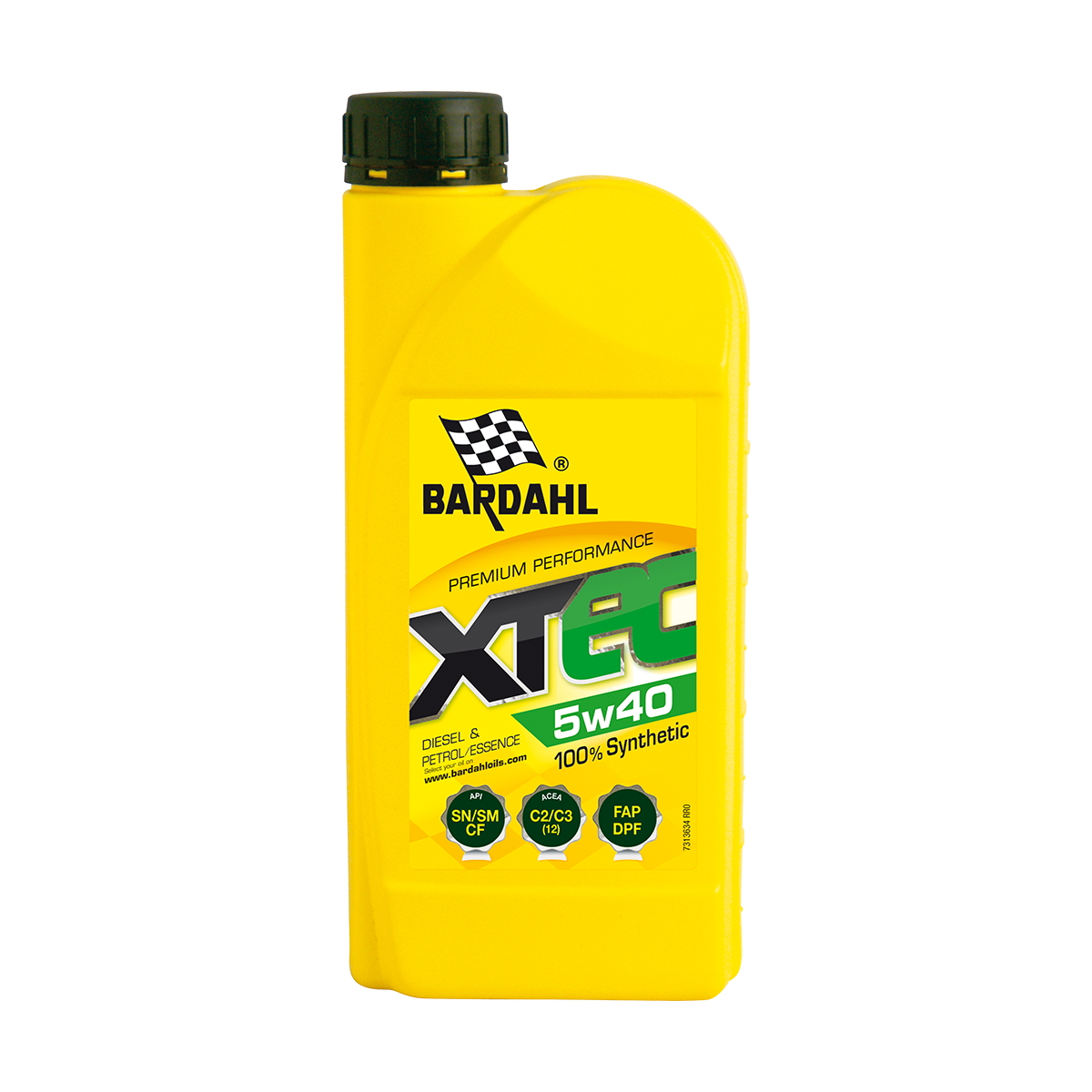 BARDAHL XTEC 5W-40  SN/CF C3 MB 229.51/ 229.31/226.5 VW 502.00/505.00/505.01 RN0700/RN0710 1 л. 36341