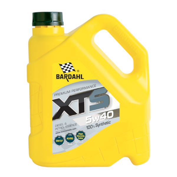 BARDAHL XTS 5W-40  SN/CF A3/B4 MB 229.3/229.5 VW 502.00/505.00/501.01 RN0700/0710 4 л. 36892