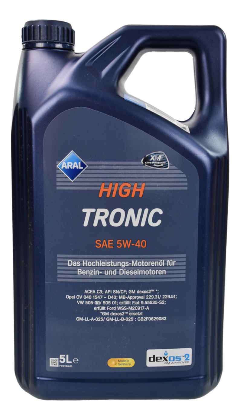 Aral HighTronic 5W-40 5 л. 1529F9