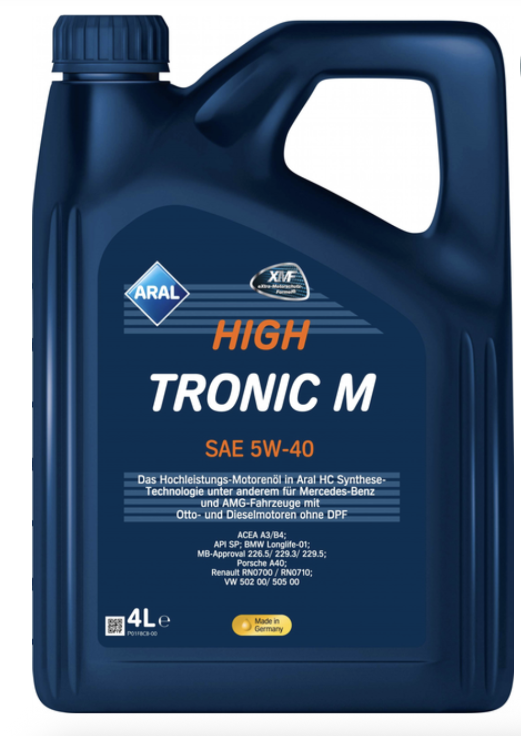 Aral HighTronic F 5W-30 4 л. 15F458