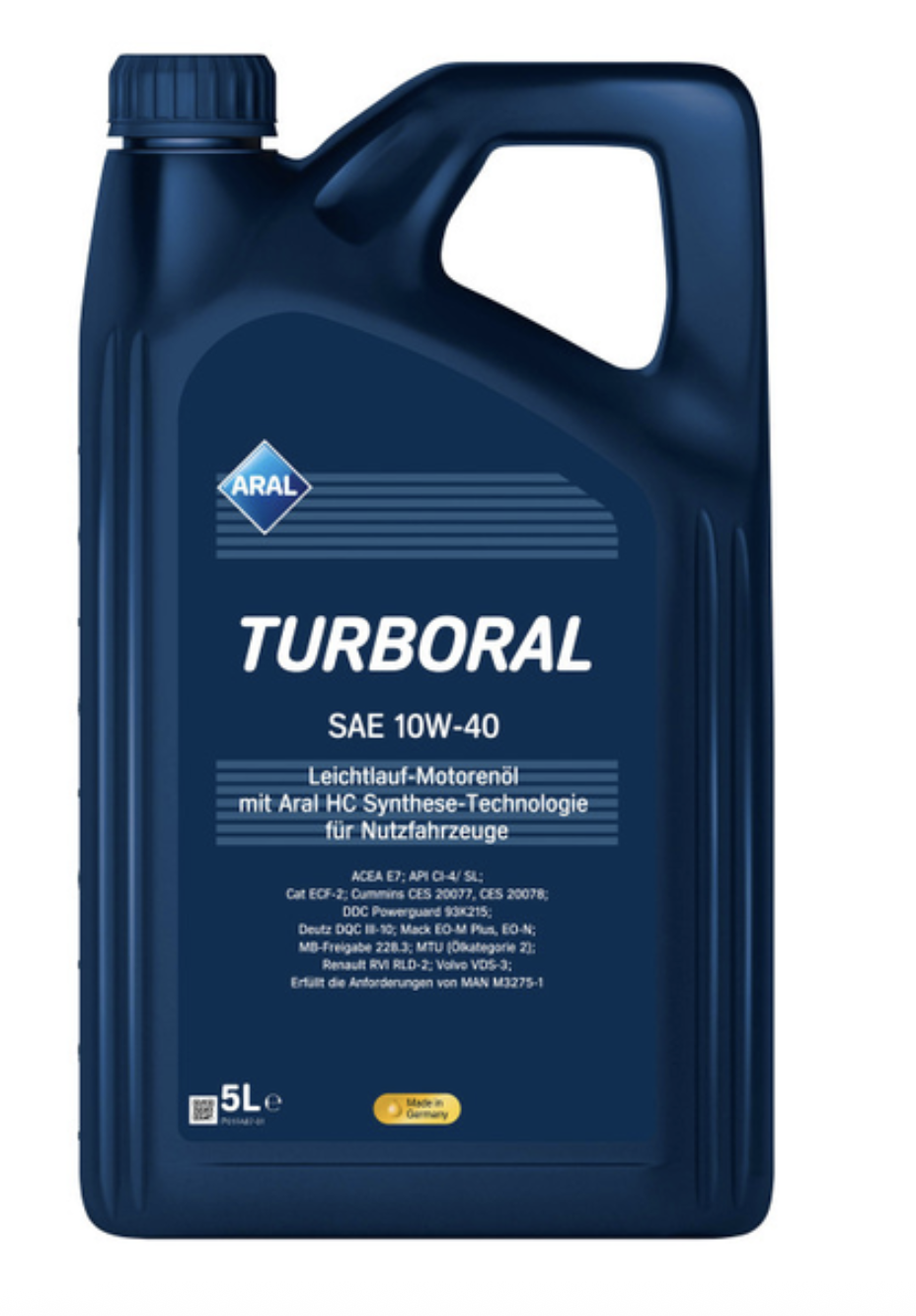 Aral Turboral 10W-40 5 л. 15F45C
