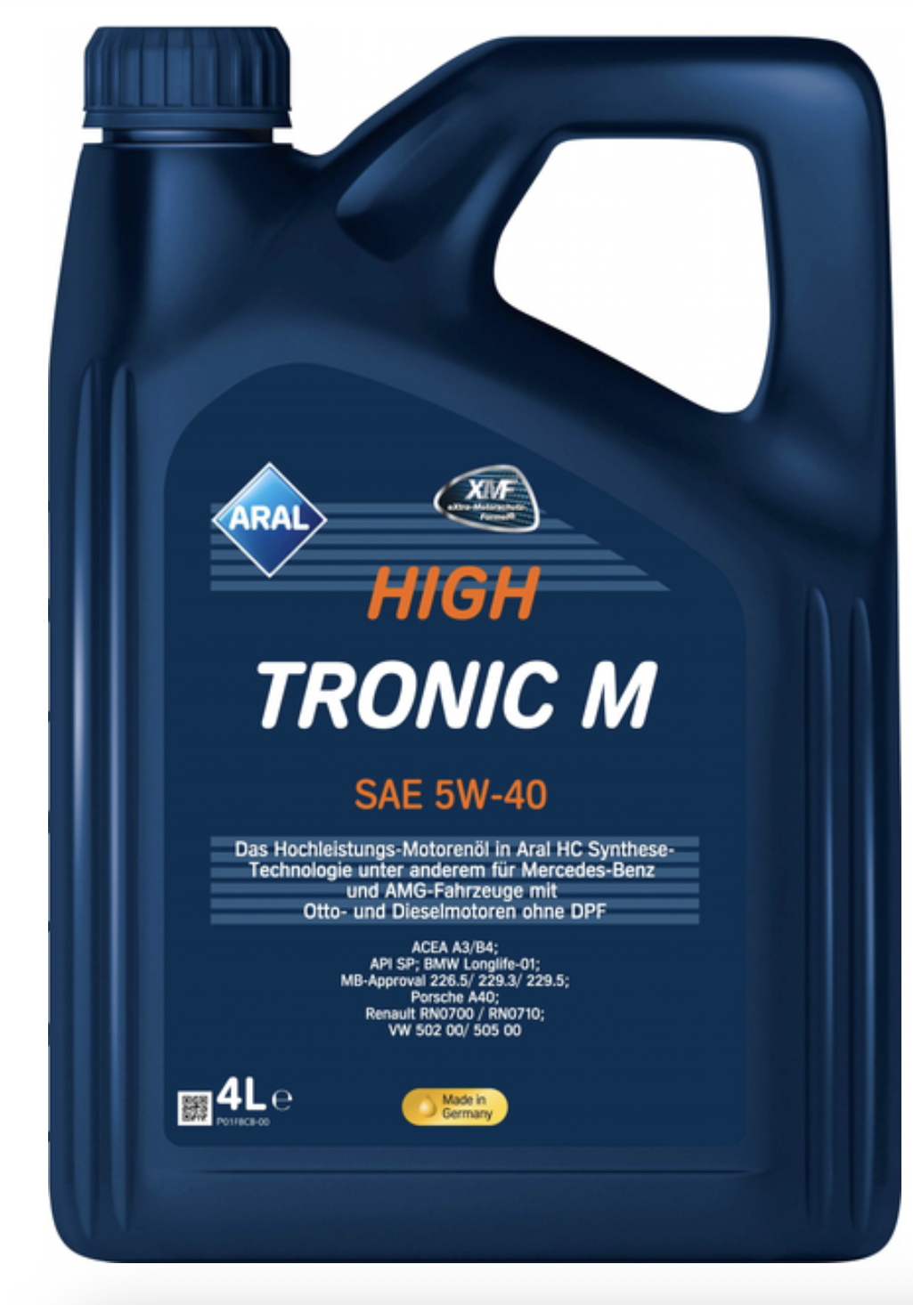 Aral HighTronic 5W-40 4 л. 154FE7