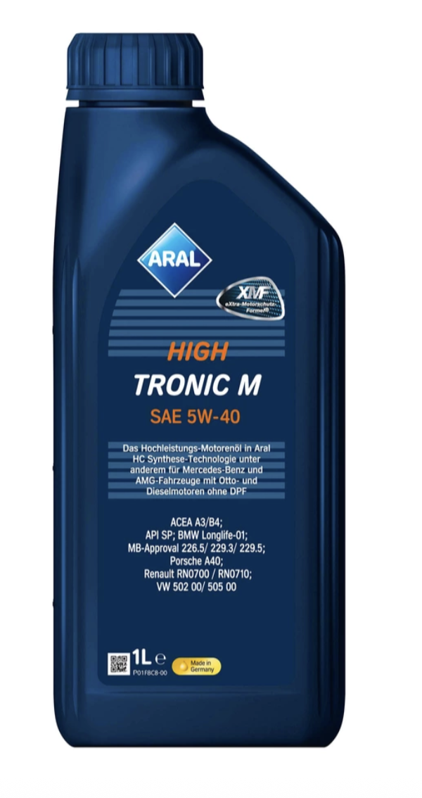 Aral HighTronic M 5W-40 1 л. 15F48C