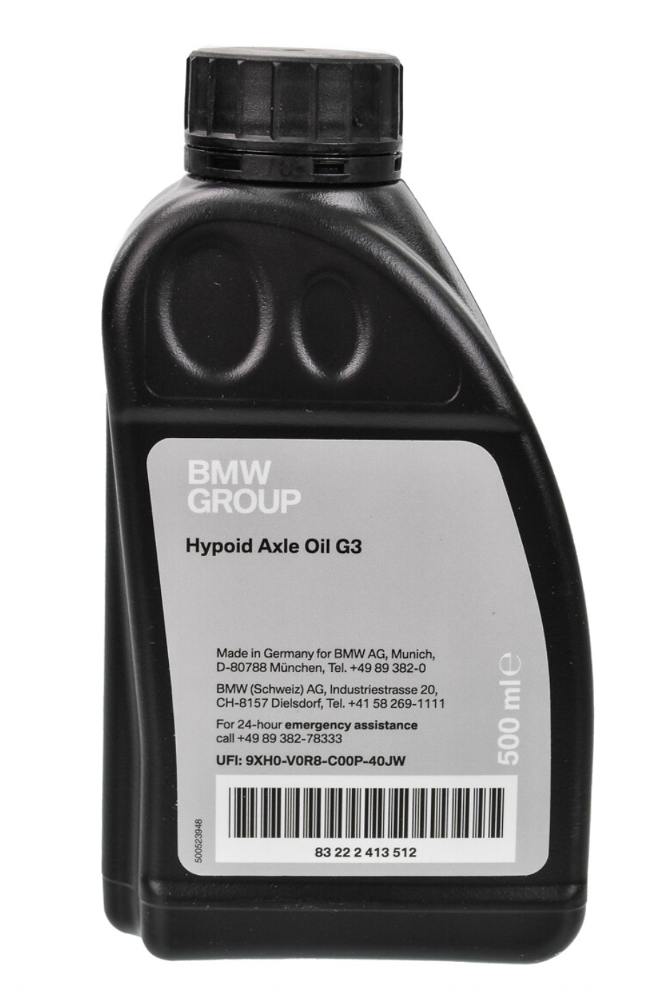 BMW Hypoid Axle Oil G3 500 мл. 83222413512