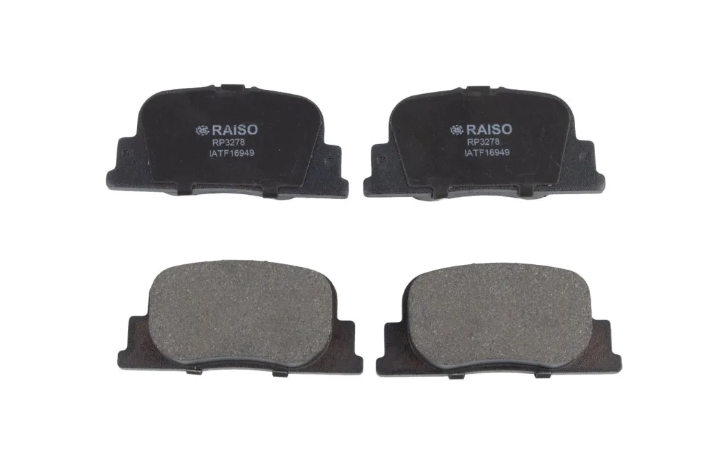 Колодки гальмівні задні Raiso — Lexus ES, Toyota Caldina, Toyota Camry та ін. RP3278