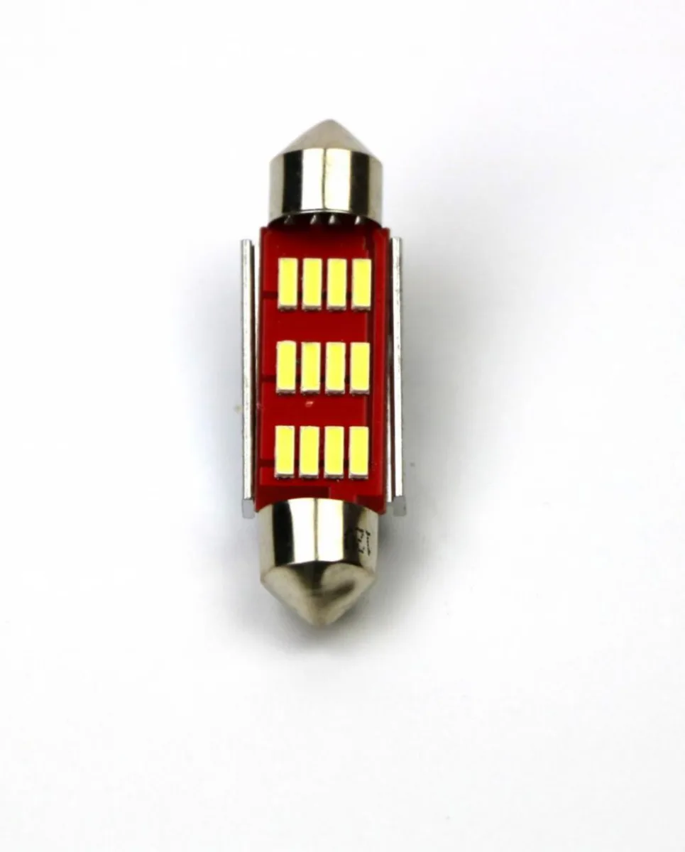 Лампа светодиодная T11 Festoon T11x39 12LEDs canbus (1шт) SHAFER SL4039