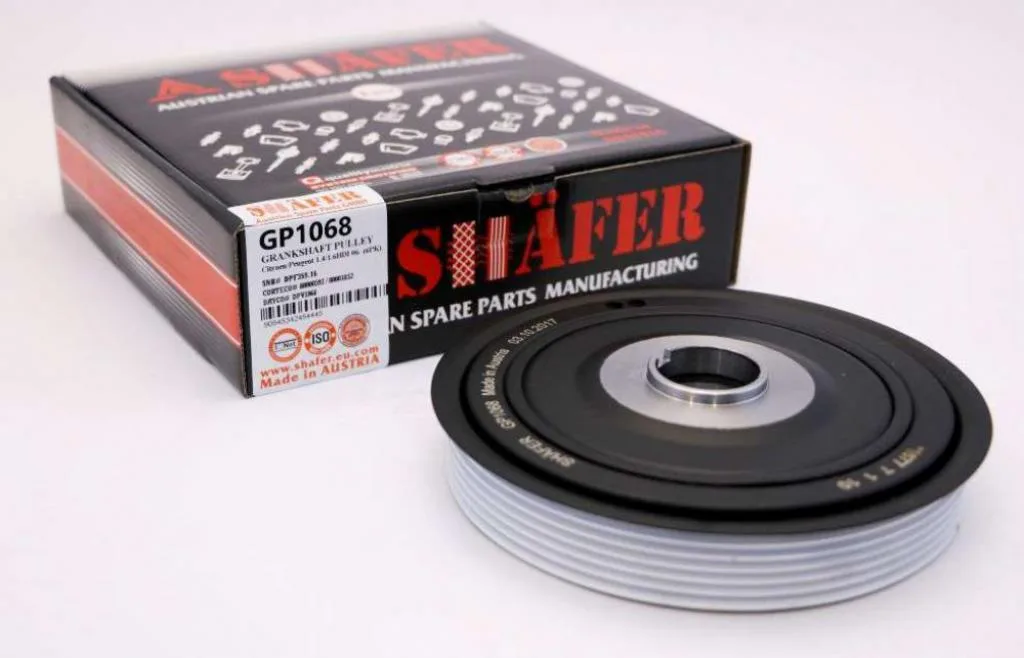 Шкив коленвала Citroen/Peugeot 1.4/1.6HDI 06- (6PK) SHAFER GP1068