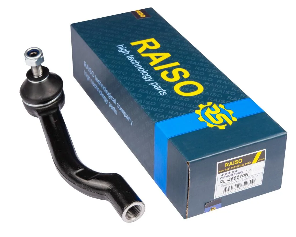 Накінечник рульової тяги правий Raiso — Nissan Qashqai, Nissan Rogue, Nissan X-Trail та ін. RL485270N