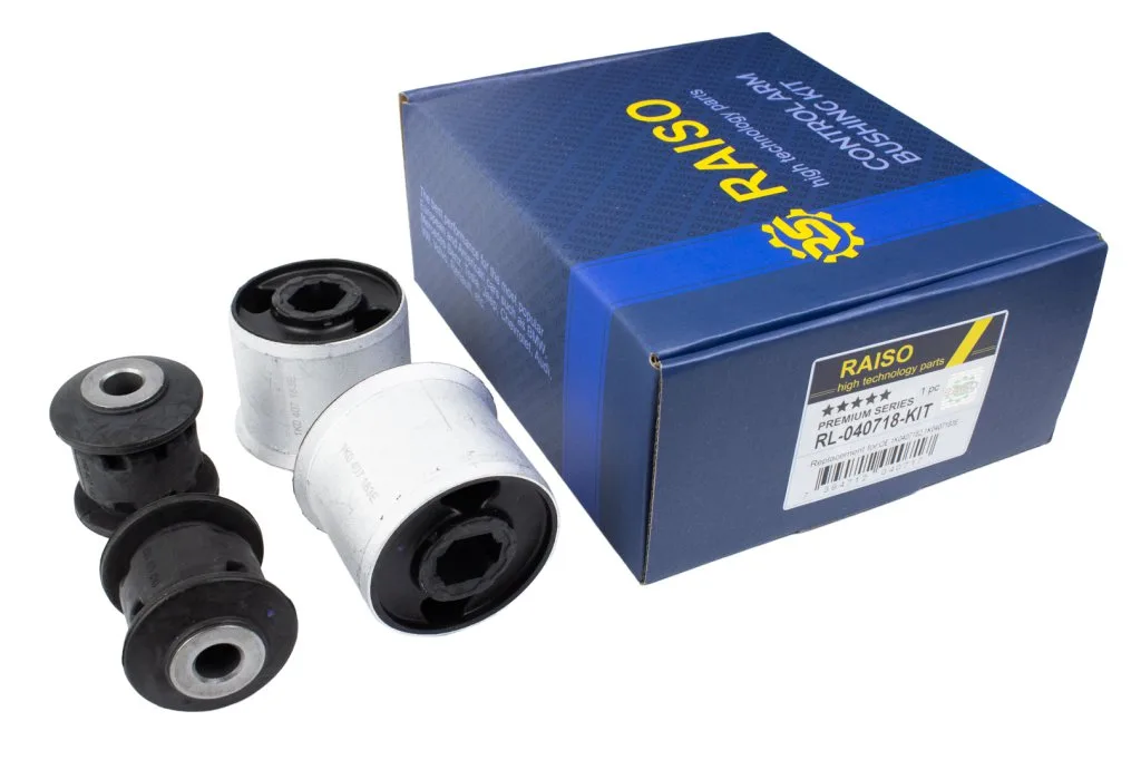 Комплект передніх сайлентблоків Raiso — Audi A3, Seat Altea, Seat Cordoba та ін. RL040718KIT