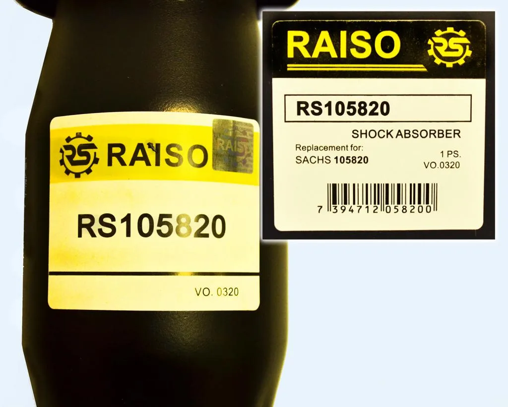 Амортизатор Raiso RS105820 — фото 4