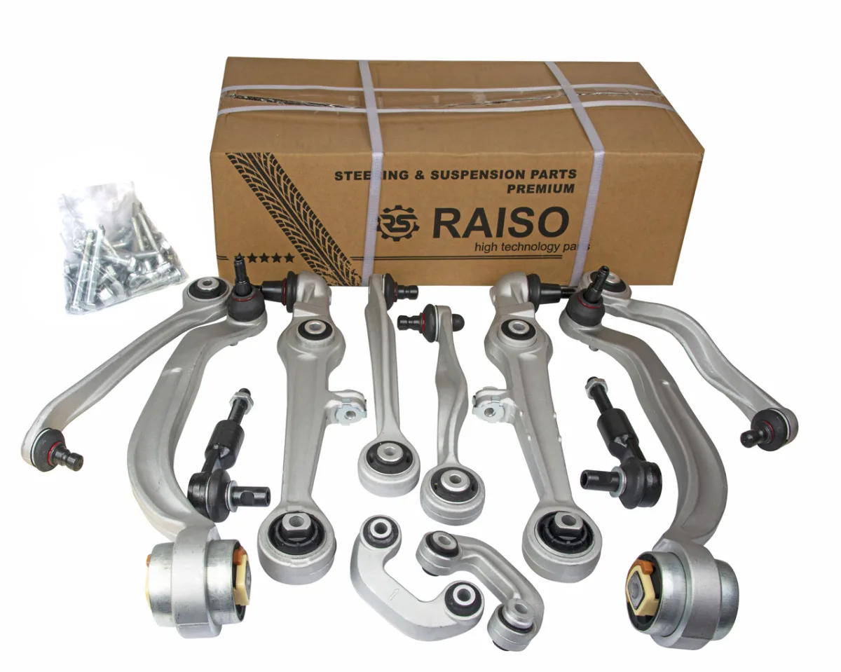 Комплект важелів передньої підвіски (16 mm) Raiso — Audi A6, Volkswagen Passat, Skoda Superb RL4B3998SKIT