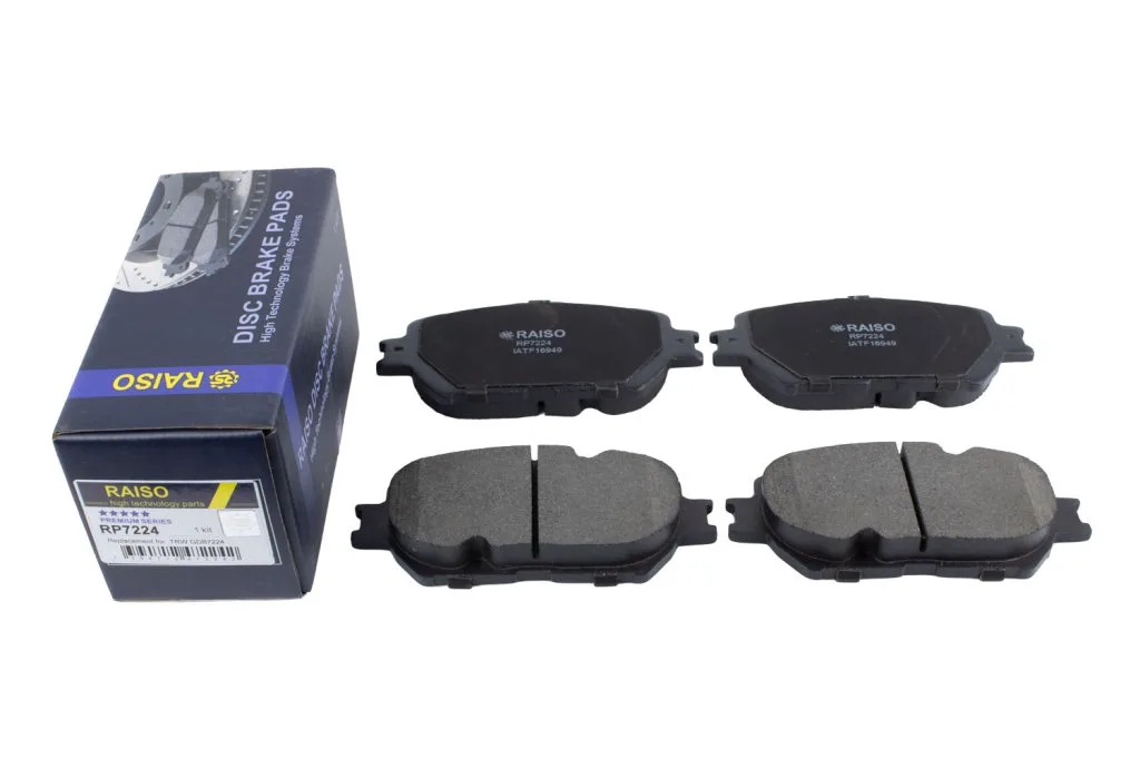 Комплект тормозных колодок PREMIER ECO FRICTION Raiso RP7224 — фото 2
