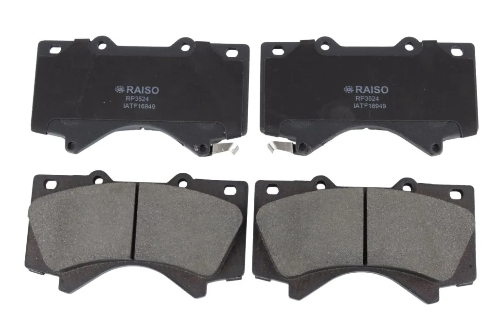 Колодки гальмівні передні Raiso — Lexus LX, Toyota Land Cruiser, Toyota Land Cruiser Prado та ін. RP3524