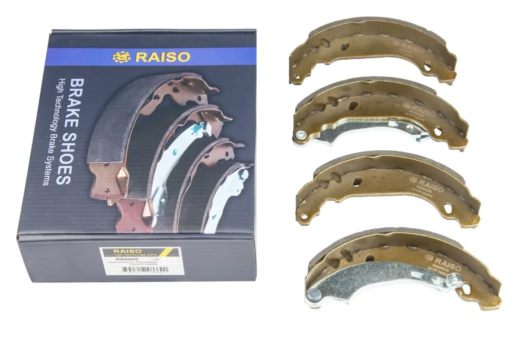 Колодки гальмівні задні Raiso — Dacia Logan, Dacia Sandero, Renault Clio та ін. RB8669 — фото 2