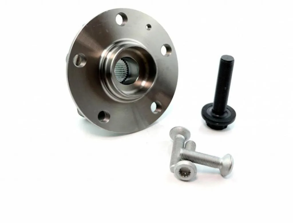 Ступица передняя VW, Golf V-VI, 04-, (3 болты), ABS+, монт. ккт.+ SHAFER SH154.61K