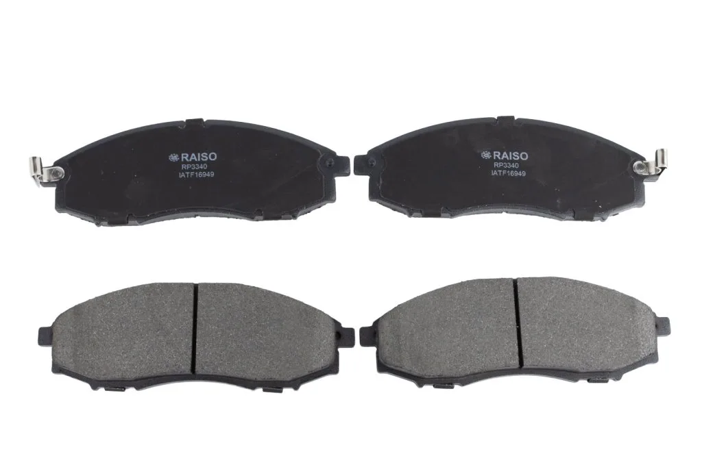 Колодки гальмівні передні Raiso — Nissan Navara, Nissan Pathfinder, Nissan PICK UP та ін. RP3340